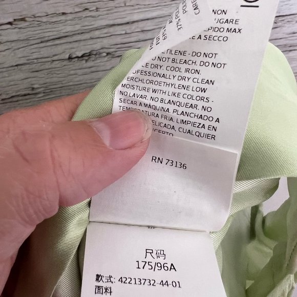 Weekend max Mara green silk dress size 8 - Picture 9 of 11